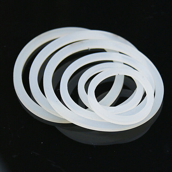 Food Grade Waterproof Transparent Sealing Ring LSR Gasket High Temperature Resistant Silicone O-ring Medical Silicone O-ring - 图片 2