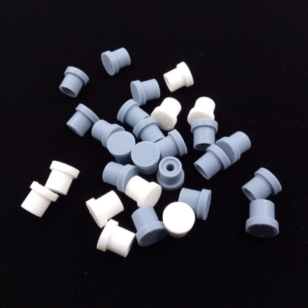 Custom Cosmetic Treatment Silicone Skin Booster Medical Grade Silicone Stopper Silicone Rubber Plug T Shape Waterproof Silicone Rubber Plugs - 图片 4